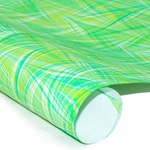 Hand Marbled Paper - STATIC - GREEN/BLUE