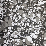 Hand Marbled Origami Paper - GRAYSCALE STONE