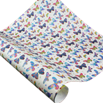 Italian Florentine Paper - RAINBOW BUTTERFLIES