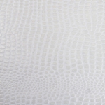 Indian Embossed Paper - CROCODILE - WHITE