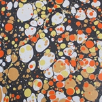Hand Marbled Origami Paper - HARVEST STONE