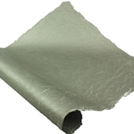 Metallic Indian Cotton Rag Paper - CRINKLE - PEWTER