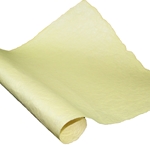 Metallic Indian Cotton Rag Paper - CRINKLE - LIGHT YELLOW