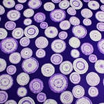 Chiyogami Yuzen Origami Paper - VIOLET SHIBORI - 4 Sheet Pack - 6 x 6 Inch