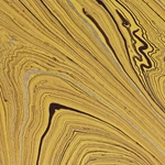 Jute Fiber Origami Paper - OCHRE MARBLE