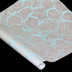 Ripple Kozo Paper - SKY BLUE ON WHITE