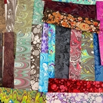 Assorted Handmarbled Collage Pack - 10 Pieces