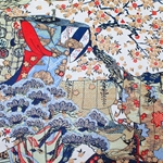 Japanese Chiyogami Yuzen Paper - CHAOS