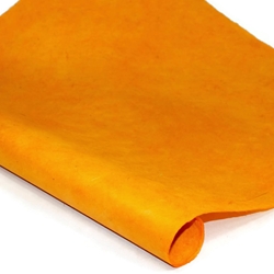 Nepalese Lokta Paper - CADMIUM ORANGE