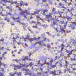 Chiyogami Yuzen Origami Paper - JASMINE - 4 Sheet Pack - 6 x 6 Inch