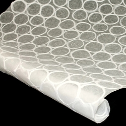 Whimsy Mulberry Paper - BEEHIVE - White