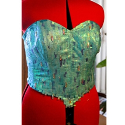 IRIDESCENT COSPLAY BODICE
