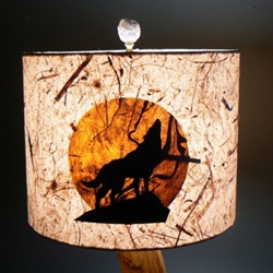 WOLF MOON LAMPSHADE