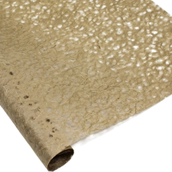 Japanese Ogura Lace Paper - RUSSET BROWN