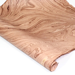 Jute Fiber Paper - DUSTY PINK MARBLE
