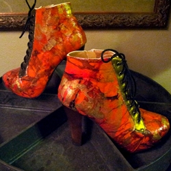 HIGH HEELED SHOES