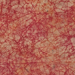 Lokta Paper Origami Pack - Batik Vein - ORANGE/RED