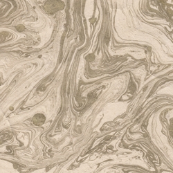 Lokta Paper Origami Pack - Marbled - GOLD ON CREAM