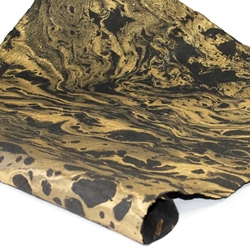 Marbled Momi Paper - BLACK/GOLD