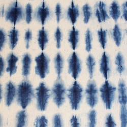Lokta Paper Origami Pack - Shibori Crinkle Tie Dye - BLUE