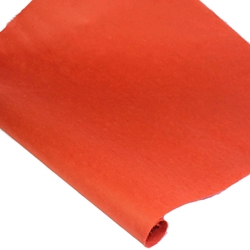 Korean Handmade Hanji Paper - RED ORANGE