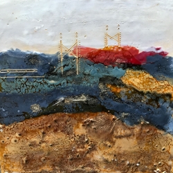 ENCAUSTIC COLLAGES