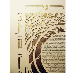 PAPER-CUT WEDDING DOCUMENTS