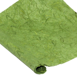 Mulberry Paper - CHUNKY KOZO - ARTICHOKE GREEN