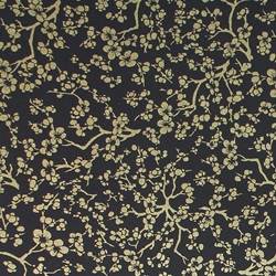 Japanese Chiyogami Yuzen Paper - BLACK CHERRY