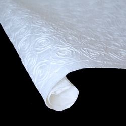 Thai Heavy Embossed Mulberry Paper - SWIRLS