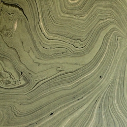 Jute Fiber Origami Paper - OLIVE GREEN MARBLE