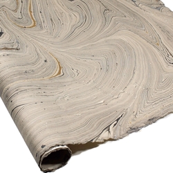Jute Fiber Paper - LIGHT GRAY MARBLE
