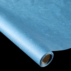 Korean Unryu Paper Roll - CORNFLOWER BLUE