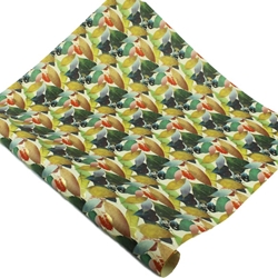 Italian Florentine Paper - COLORED LEAVES