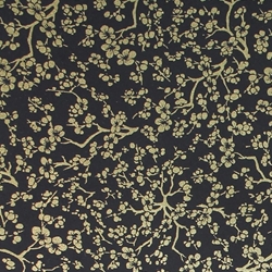 Chiyogami Yuzen Origami Paper - BLACK CHERRY - 4 Sheet Pack - 6 x 6 Inch
