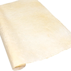 Thai Wrinkled Pearlescent - WHITE/GOLD