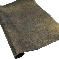 Thai Wrinkled Pearlescent - BLACK/GOLD