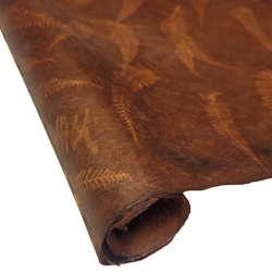 Nepalese Lokta Paper - Sun Washed Fern - ORANGE