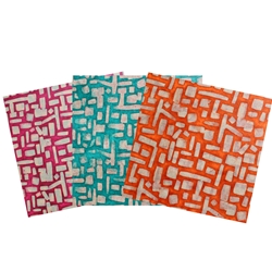 Assorted 6" Lokta Origami 36 Sheet Pack - BATIK BLOCKS