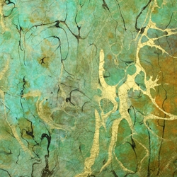 Marbled Momi Origami Paper - EARTHQUAKE