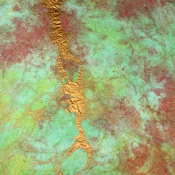 Marbled Momi Origami Paper - TROPICAL REEF