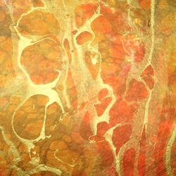 Marbled Momi Origami Paper - VOLCANO