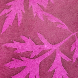 Lokta Paper Origami Pack - Sun Washed Mugwort Leaf - MAGENTA