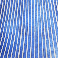 Lokta Paper Origami Pack - Stripes - BLUE AND CREAM