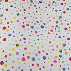 Italian Florentine Origami Paper - RAINBOW DOTS
