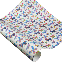 Italian Florentine Paper - RAINBOW BUTTERFLIES