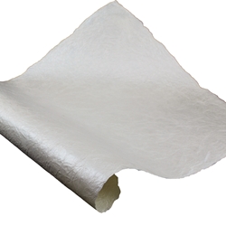 Metallic Indian Cotton Rag Paper - CRINKLE - IVORY