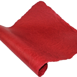 Indian Cotton Rag Paper - Crinkle - RED