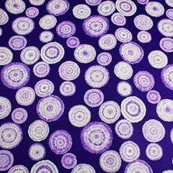 Chiyogami Yuzen Origami Paper - VIOLET SHIBORI - 4 Sheet Pack - 6 x 6 Inch