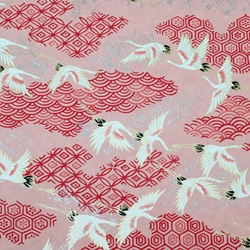 Chiyogami Yuzen Origami Paper - FLIRTY - 4 Sheet Pack - 6 x 6 Inch